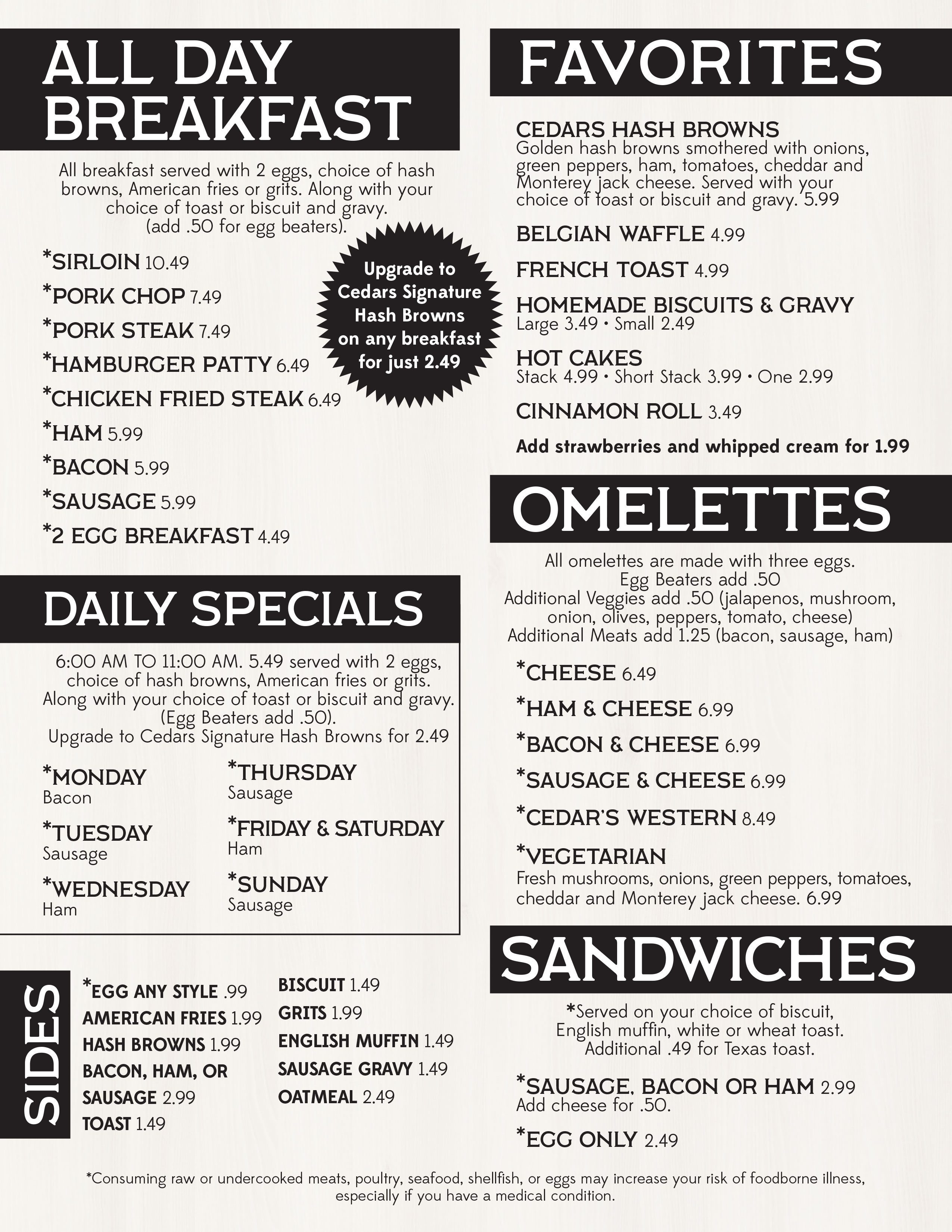 Cedars Family Restaurant Cedars Family Restaurant